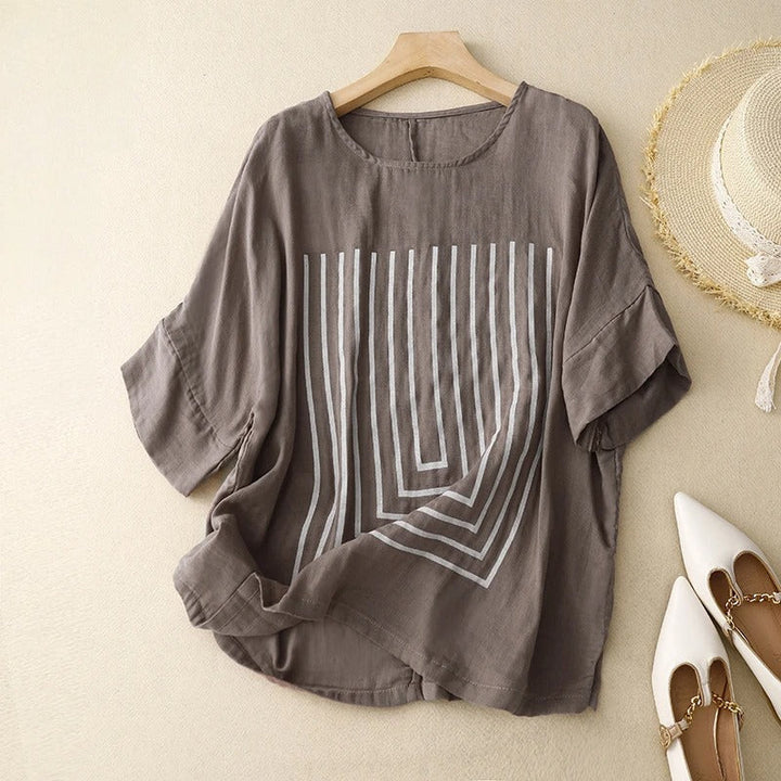 JULIANNA | CHEMISE EN LIN DÉCONTRACTÉE