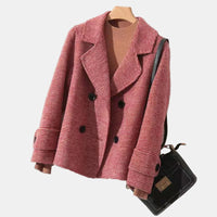 Amina | Manteau Élégant Inspiré de La Laine
