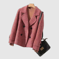 Amina | Manteau Élégant Inspiré de La Laine