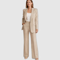 Aria | Ensemble pantalon et blazer à jambe évasée