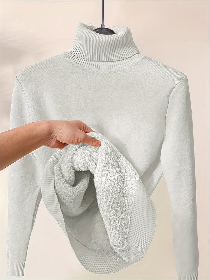 Zerra | Pull à col roulé doux