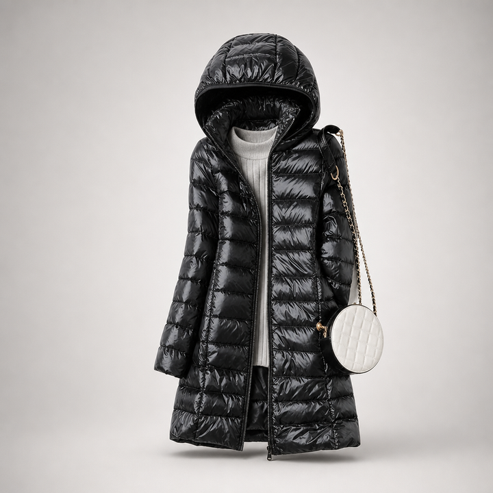 Feathra | Veste légère à capuchon amovible