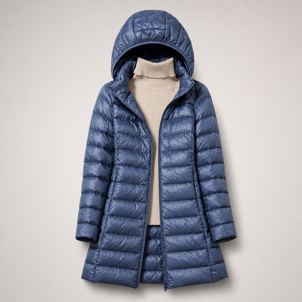 Feathra | Veste légère à capuchon amovible