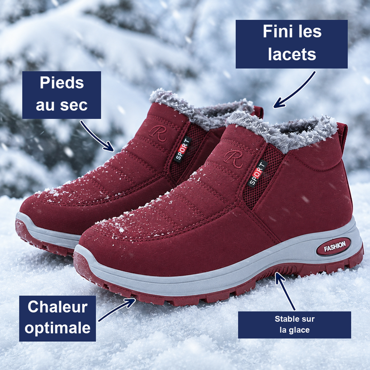 Colette™ | Chaussures Antidérapantes Hiver