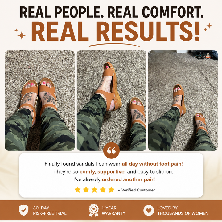 Aveline | Sandales amortissantes confort