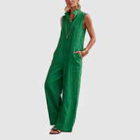 Vivienne | Combinaison élégante à jambes larges