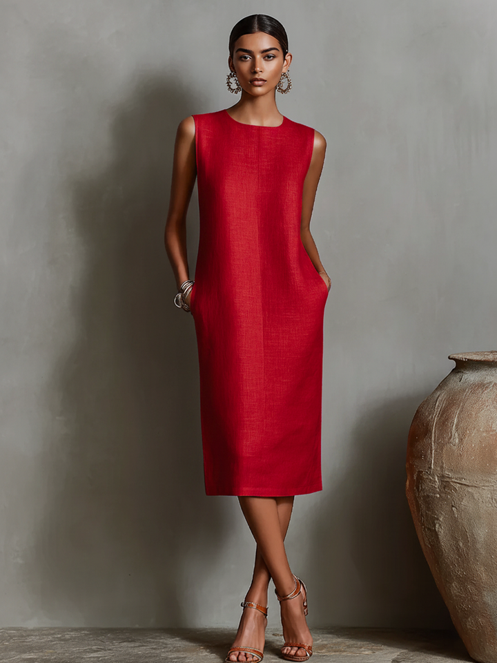 Maureen™ | Robe Midi avec poches