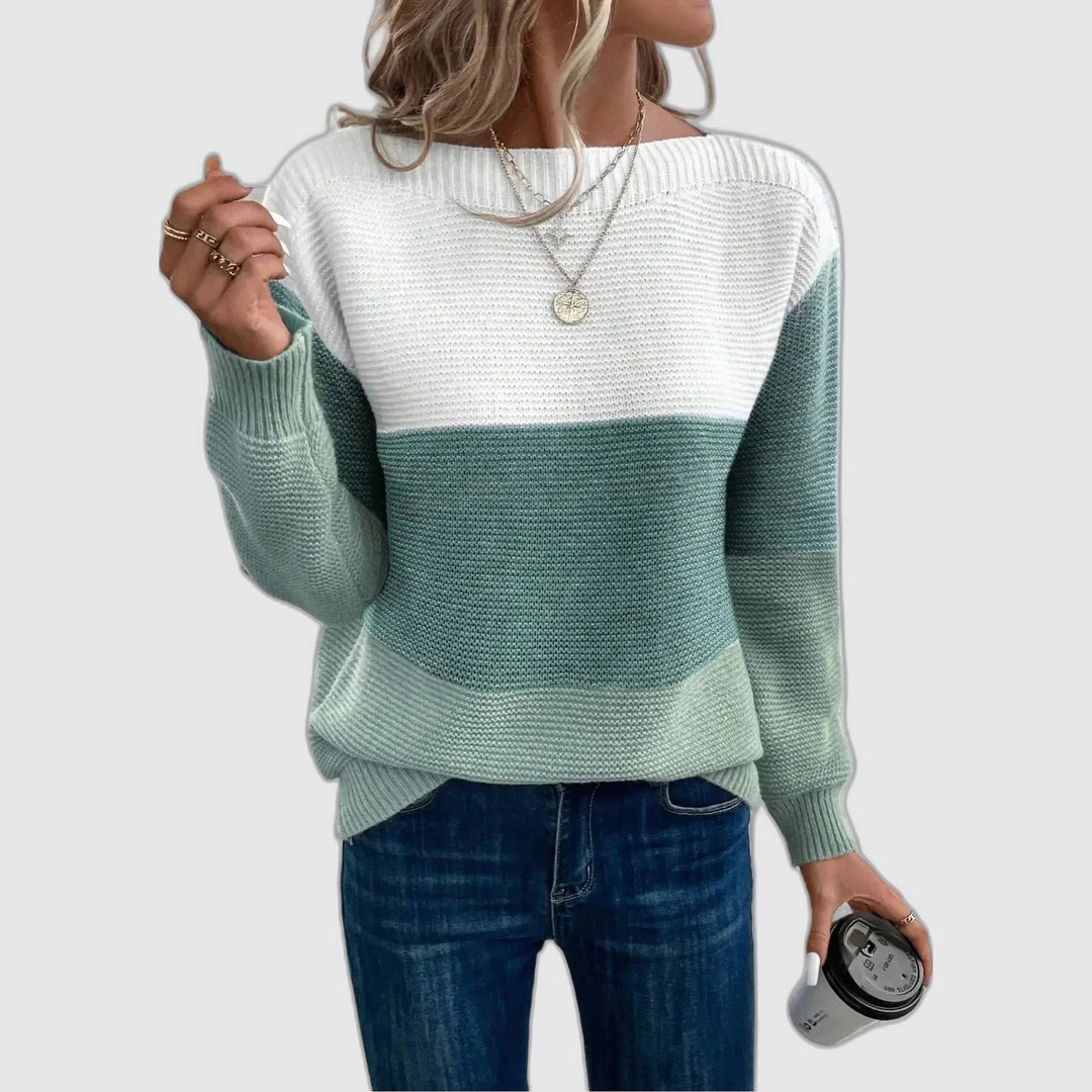 Cyraline | Pull Tricoté Ombre Stylé