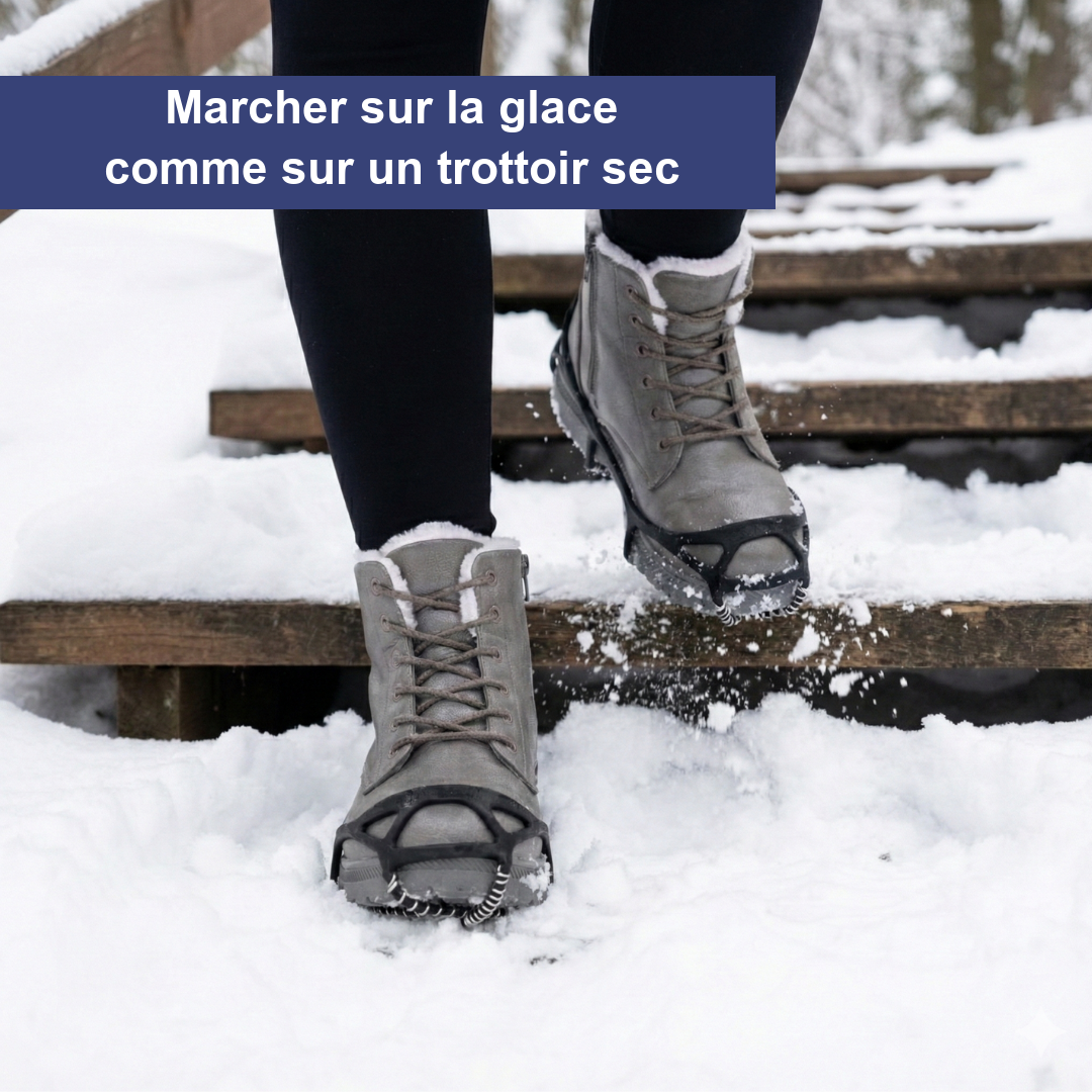 Denise™ | Crampons Antidérapants Pour la Glace