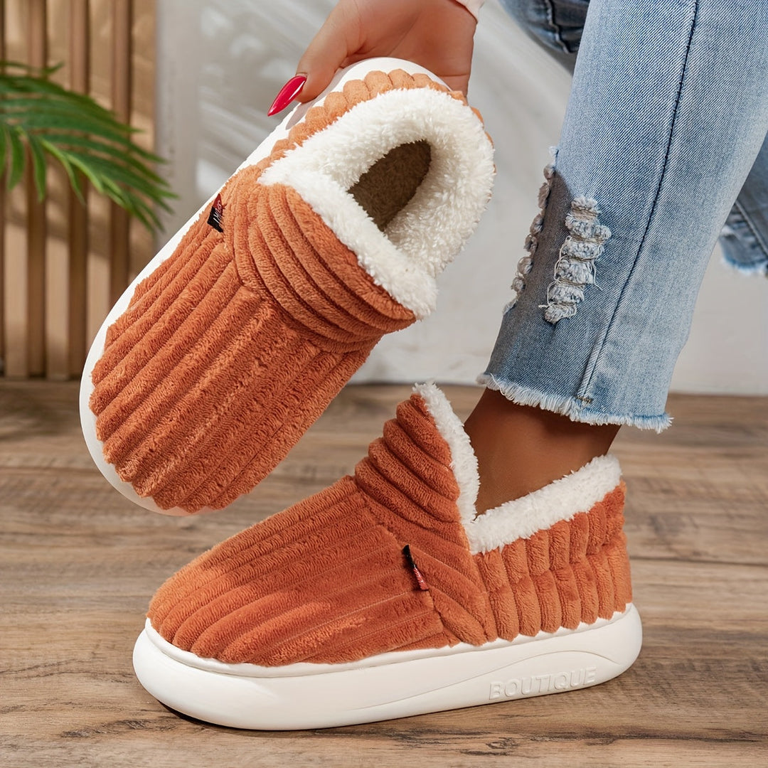 Maureen | Chaussons en peluche