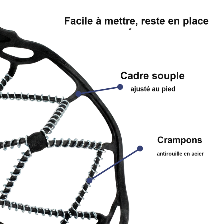 Denise™ | Crampons Antidérapants Pour la Glace