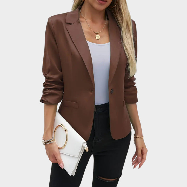 Clara | Blazer décontracté chic à coupe ajustée