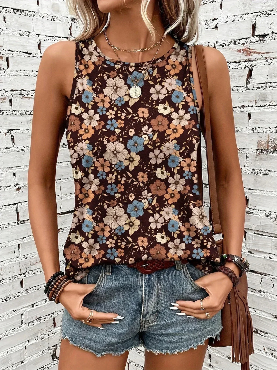 REYA | HAUT FLORAL D'ÉTÉ CONFORTABLE
