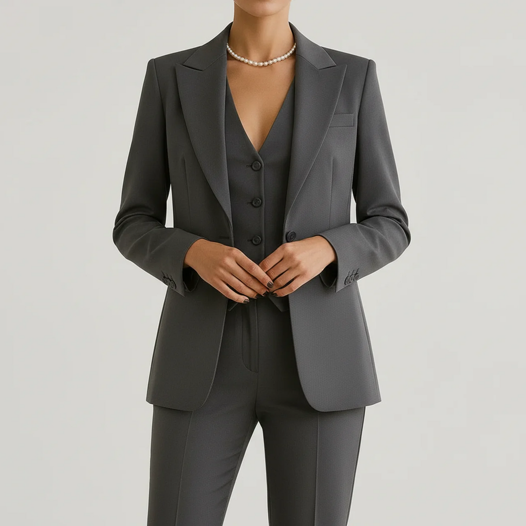 Caroline | Ensemble tailleur trois pièces