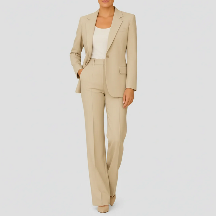 Valmira | Ensemble tailleur blazer et pantalon droit