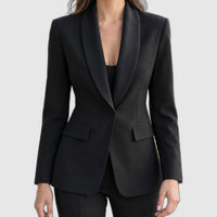 Dahlia-Faye | Veste-cardigan à col châle