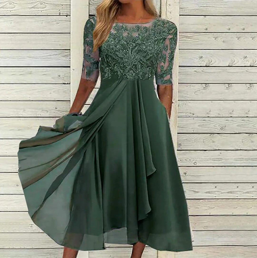 Margethina™ | Élégante Robe en Dentelle