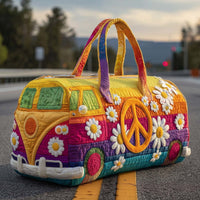 Nathalie™ | Sac Week-end Marguerites Gaies