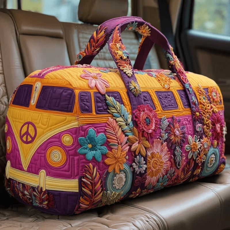 Manon™ | Sac Week-end Floral Mauve