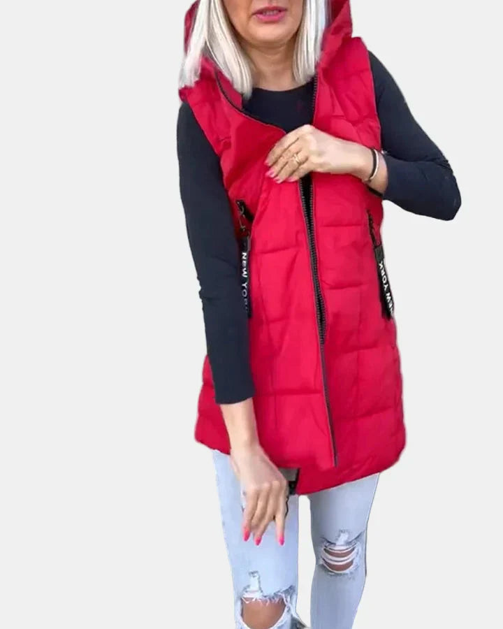 Solene | Manteau sans manches rembourré