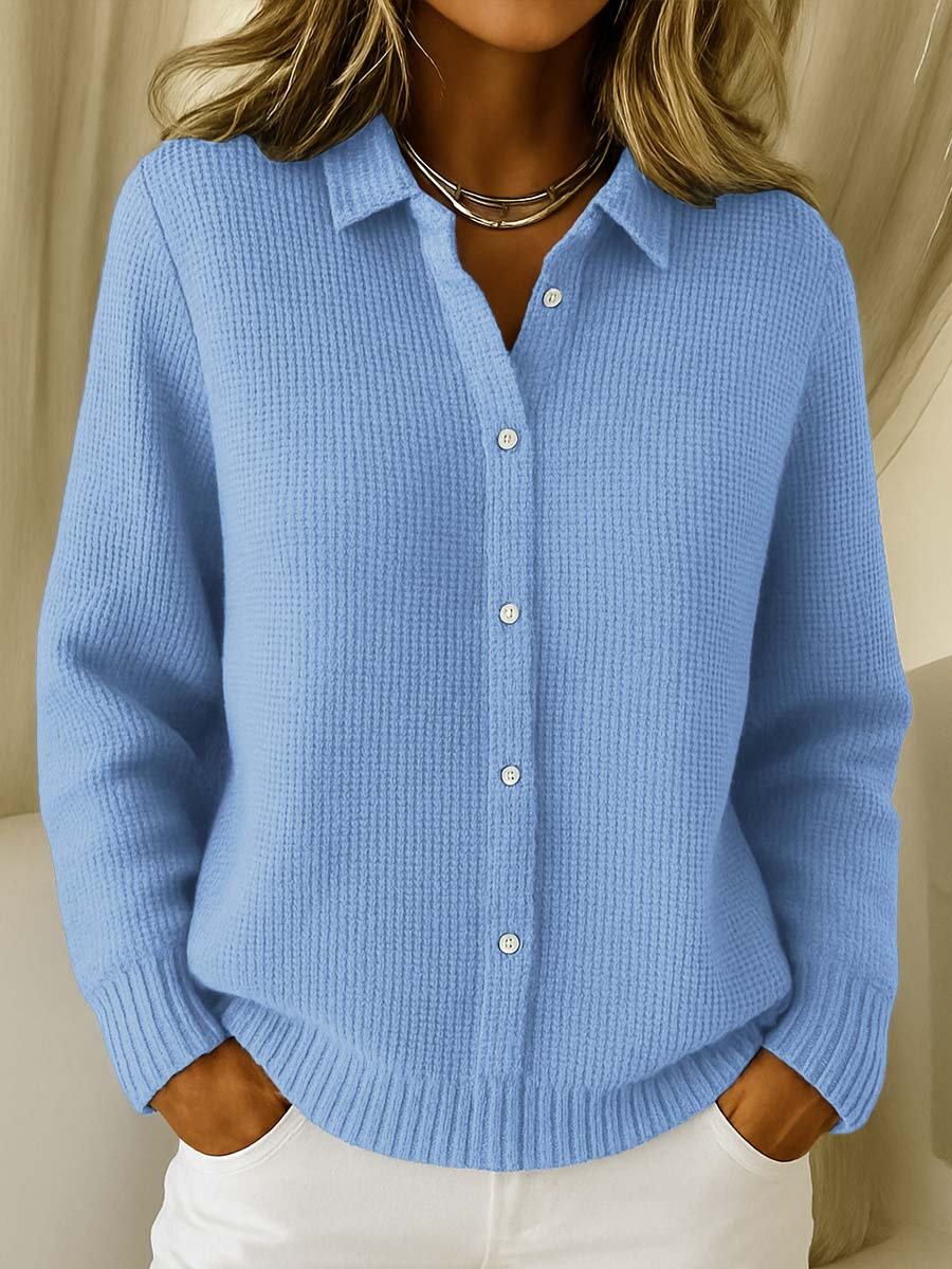 Maeve | Cardigan Classique Tricoté à Boutons