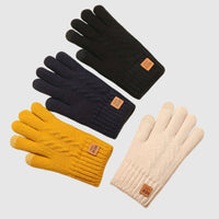 Fernande™ | Gants Tricotés Doublés Polaire