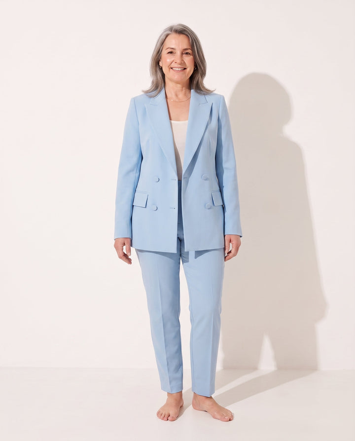 Ghislaine | Ensemble veste blazer et pantalon en velours