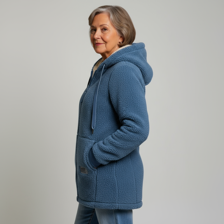 Veste Lorraine détail du capuchon