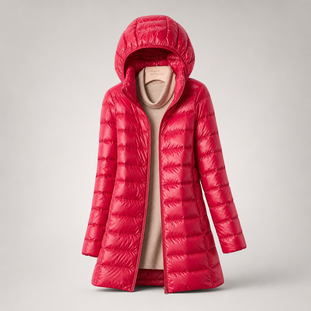 Feathra | Veste légère à capuchon amovible
