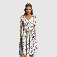 GEORGINA | ROBE ÉLÉGANTE AVEC COUVERTURE DU VENTRE