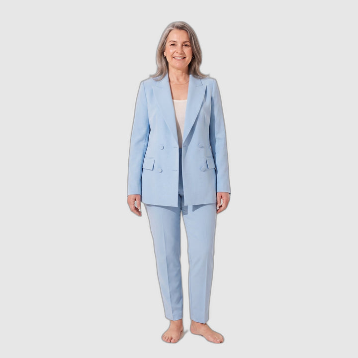 Ghislaine | Ensemble veste blazer et pantalon en velours