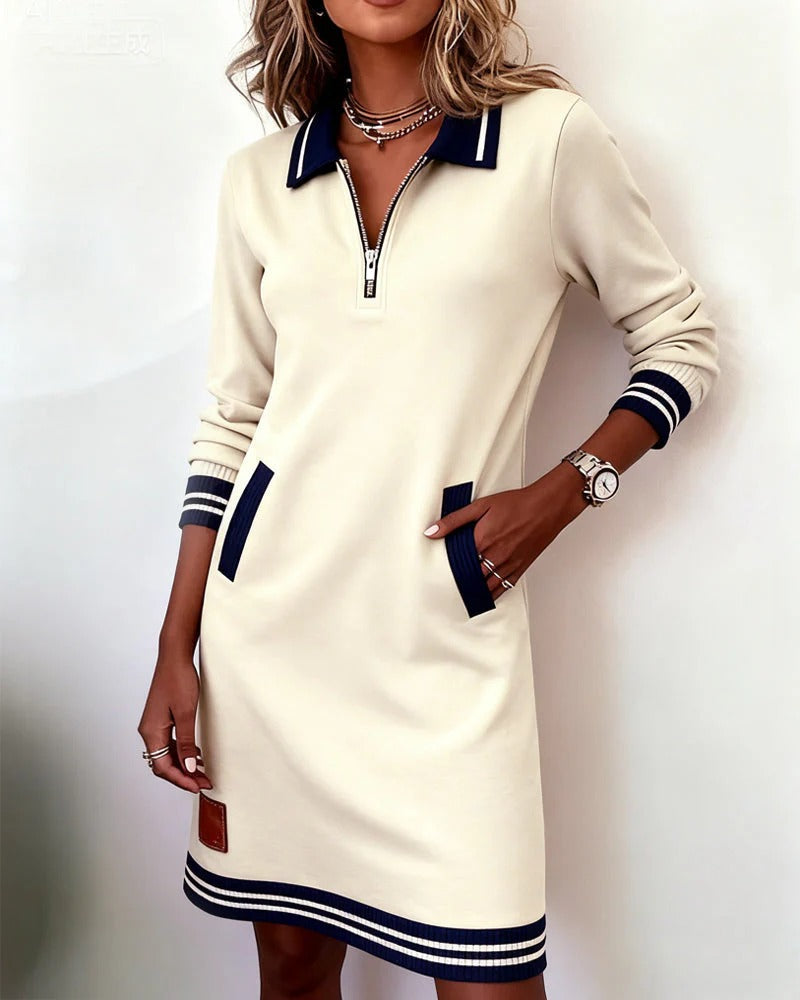 Nadège | Robe Style Sporty-Chic Féminin
