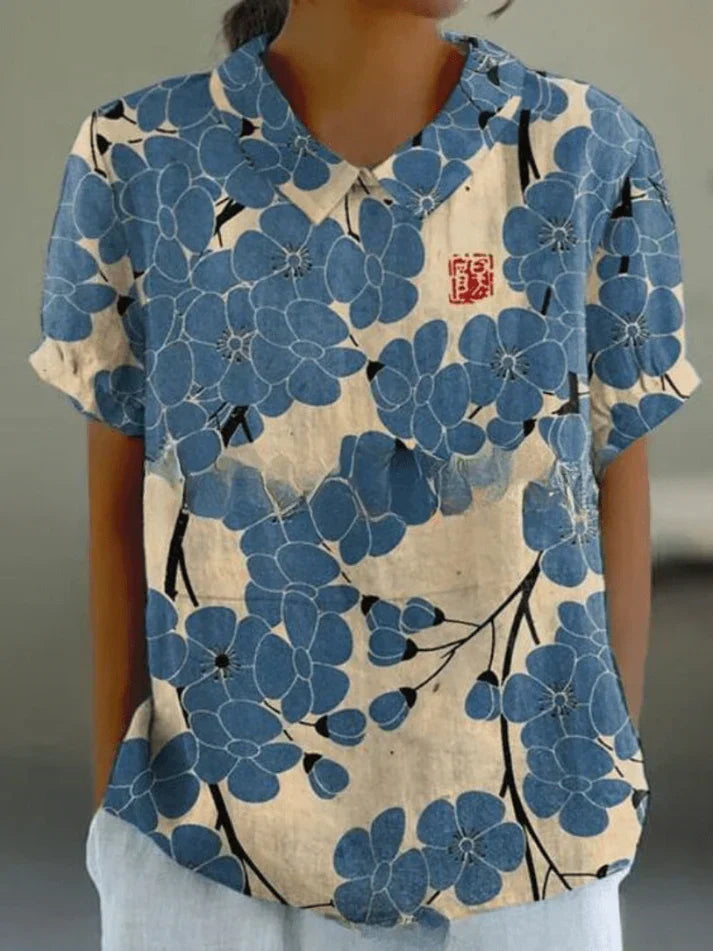 OLIVIA | BLOUSE À MOTIF FLORAL
