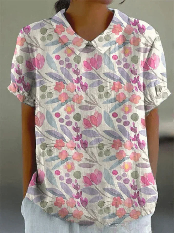 OLIVIA | BLOUSE À MOTIF FLORAL