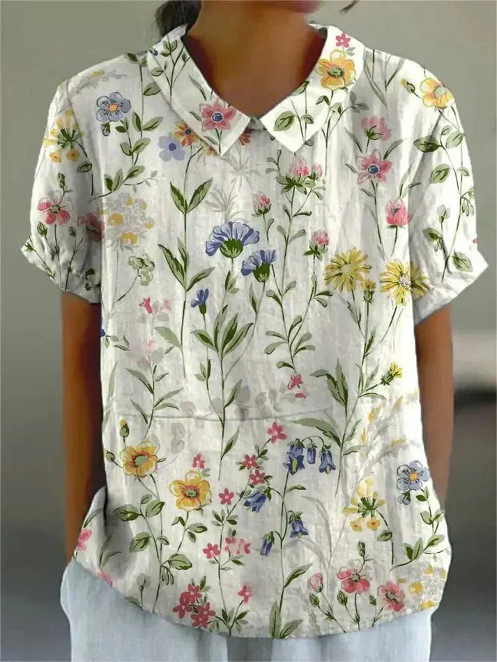 OLIVIA | BLOUSE À MOTIF FLORAL