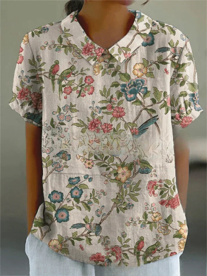 OLIVIA | BLOUSE À MOTIF FLORAL