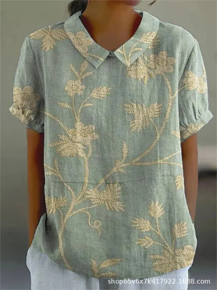 OLIVIA | BLOUSE À MOTIF FLORAL