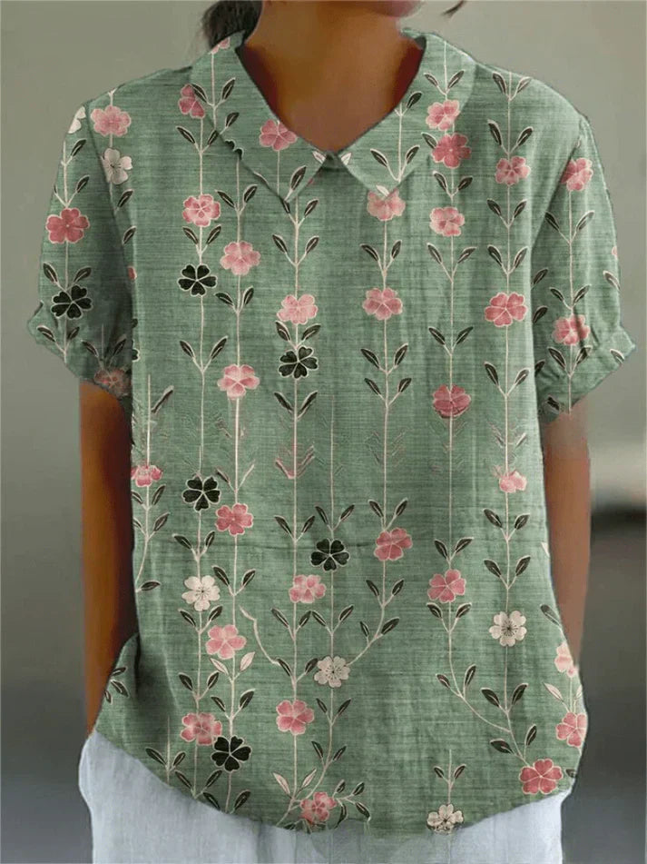 OLIVIA | BLOUSE À MOTIF FLORAL