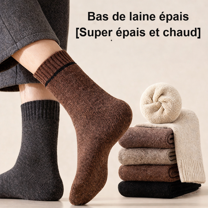 Jacqueline™ | Chaussettes Thermiques Épaisses
