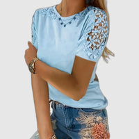 KARYLLE | BLOUSE D'ÉTÉ EN DENTELLE ÉLÉGANTE