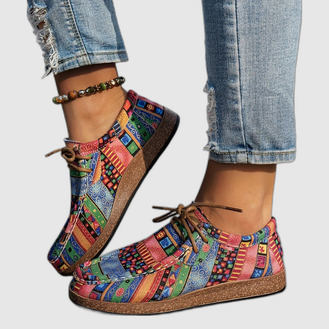 Kayla | Chaussures confortables à motifs artistiques