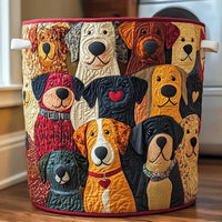 Nicole™ | Panier Matelassé Chien Fidèle