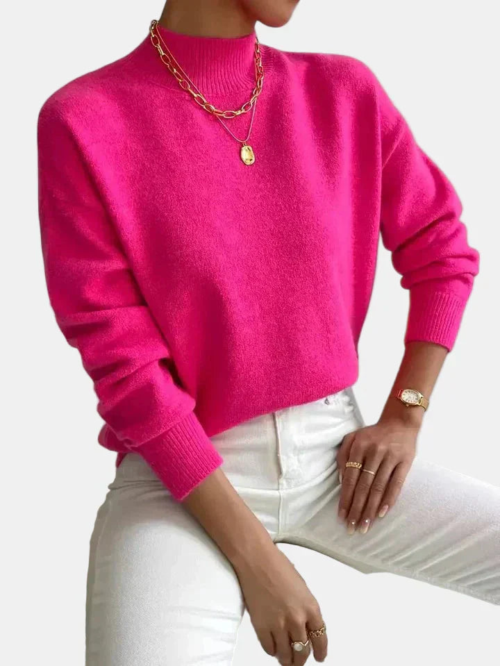 Vivienne | Pull Col Roulé Sophistiqué