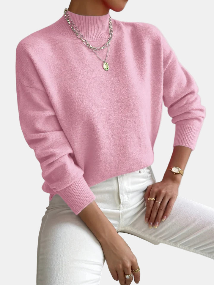 Vivienne | Pull Col Roulé Sophistiqué
