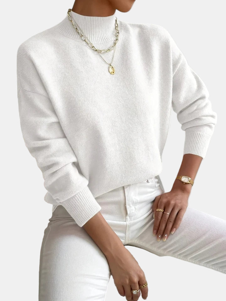Vivienne | Pull Col Roulé Sophistiqué