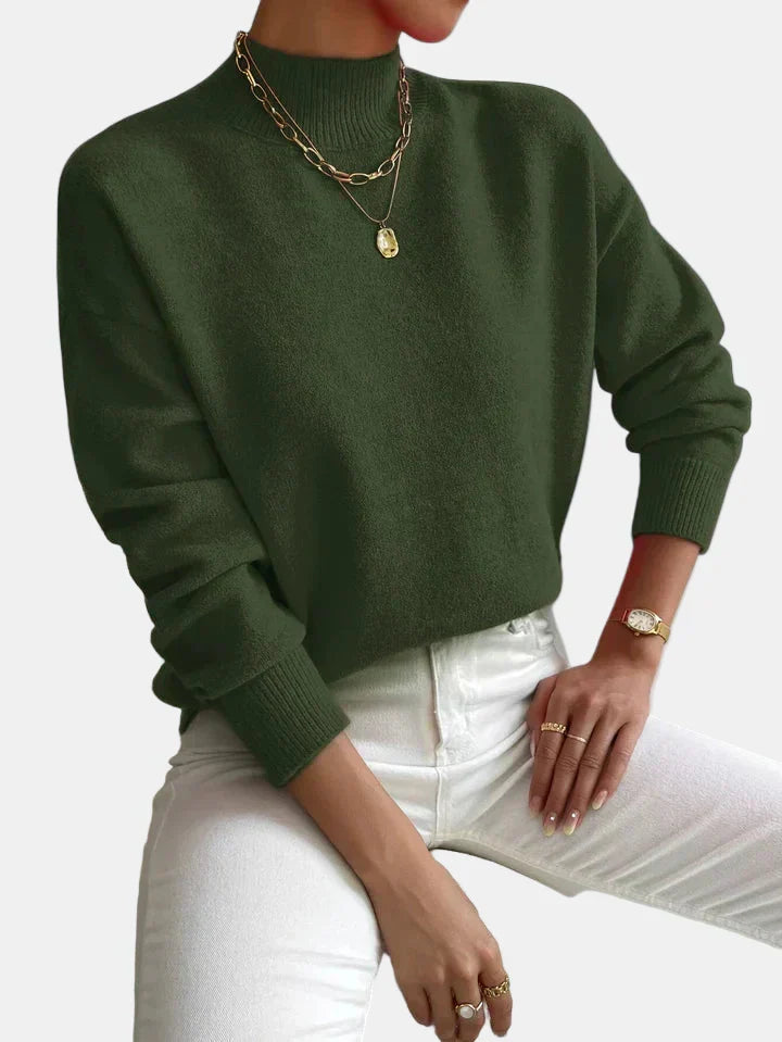 Vivienne | Pull Col Roulé Sophistiqué