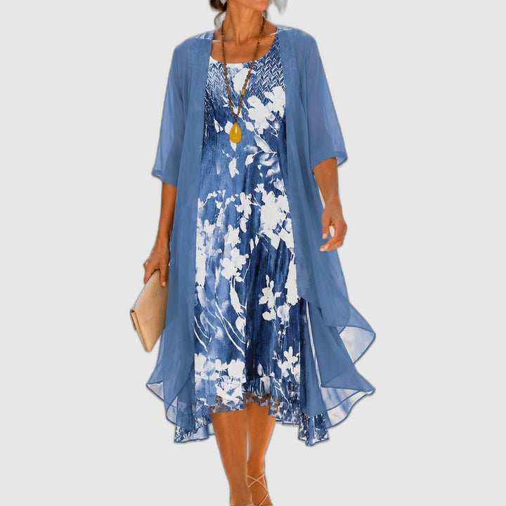 Olivia | Robe Deux Pièces avec Voile