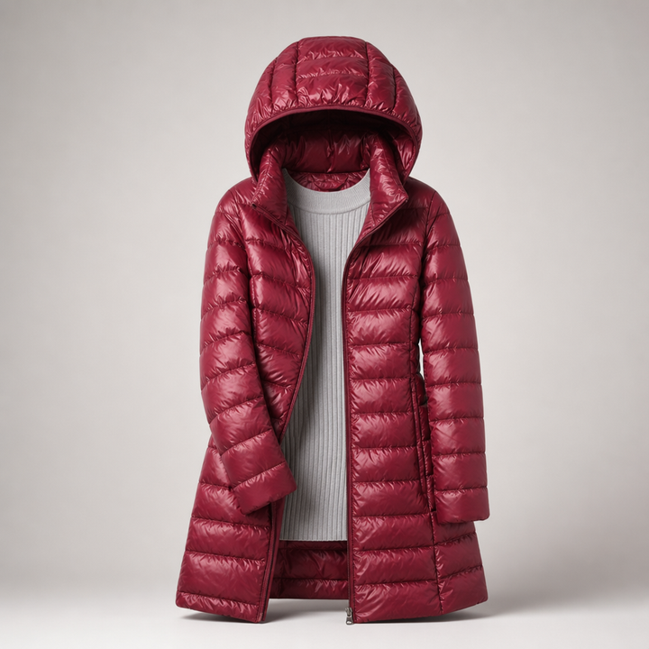 Feathra | Veste légère à capuchon amovible