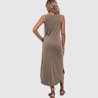 Sirène | Robe Maxi Imprimée Cœur