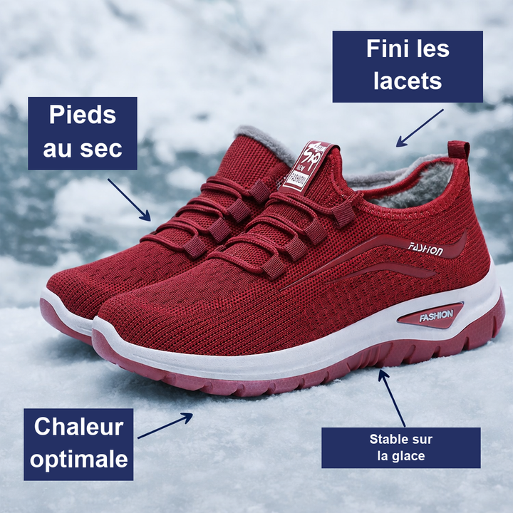 Suzanne™ | Baskets Antidérapantes d'Hiver
